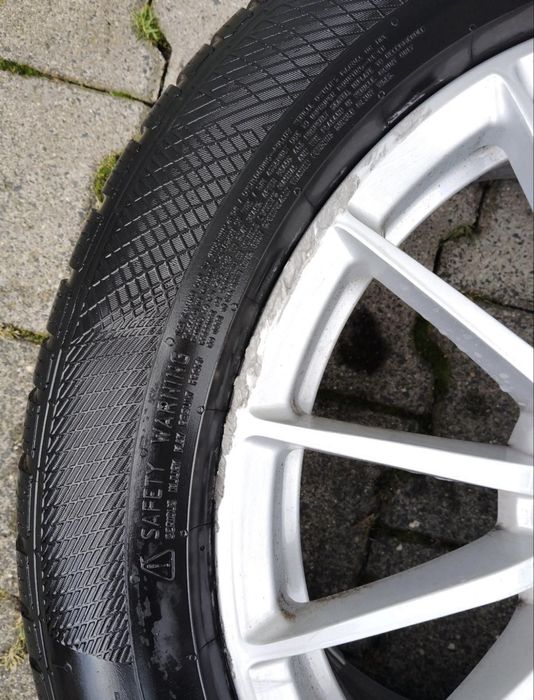 Kola zimowe felgi audi a5 a4 a6 oem 225/50/17 continental