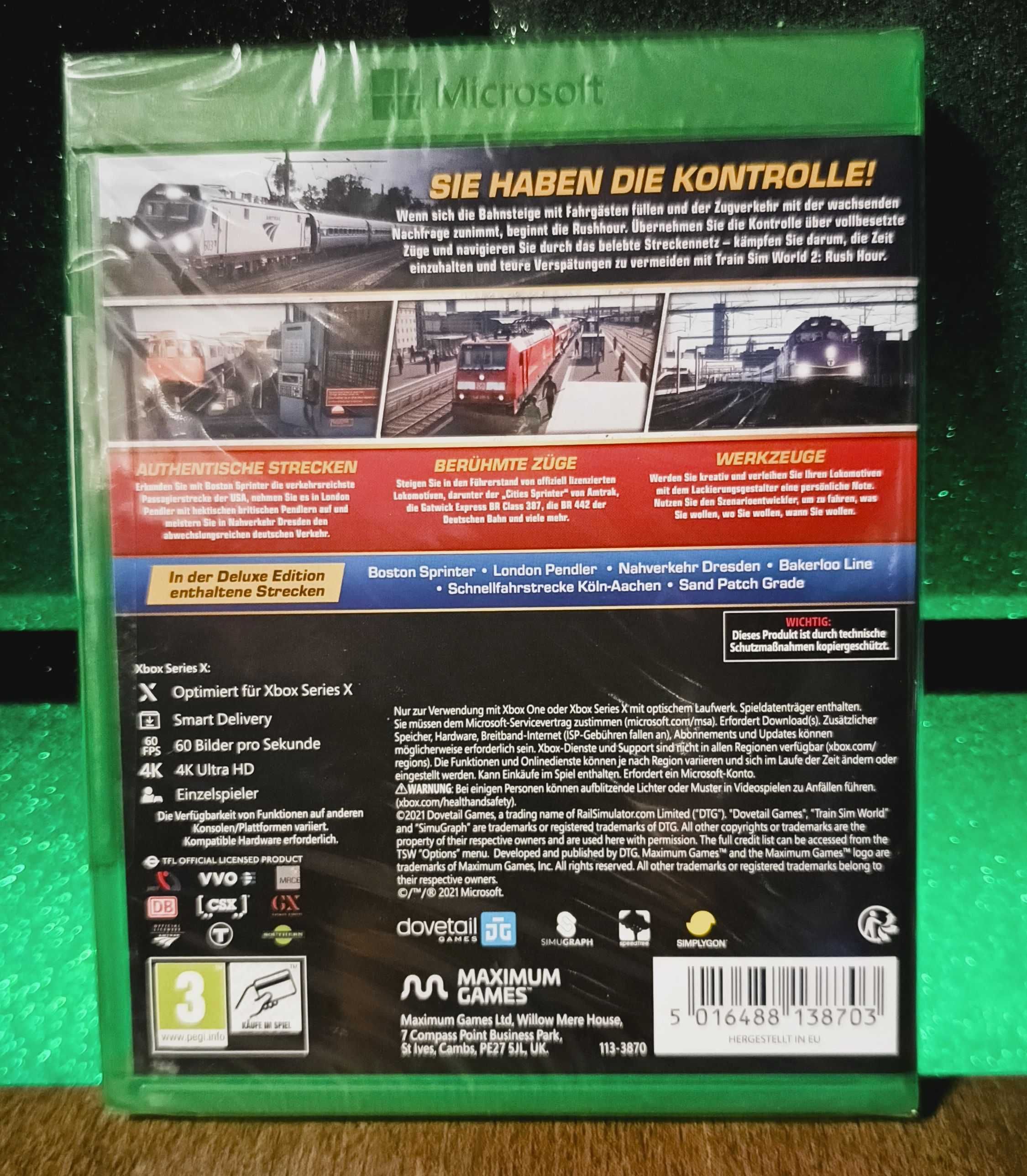 Train Sim World 2: Rush Hour Xbox One S / Series X - symulator pociągu