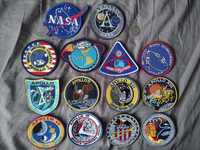 Mega zestaw 14 naszywek misja Apollo NASA