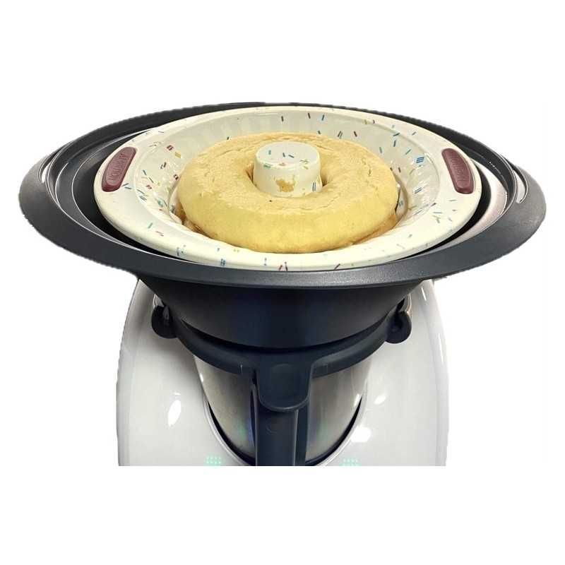 FORMA NA BABKĘ Thermomix TM6 TM5 SILIKONOWA bez usztywnienia KREMOWA