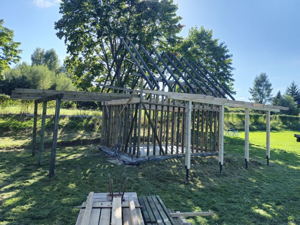 Konstrukcja szkieletowa DOM TARAS WIATA