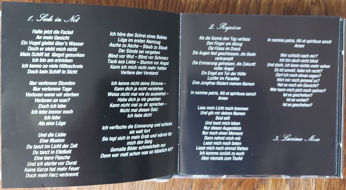 Lacrimosa - Angst CD