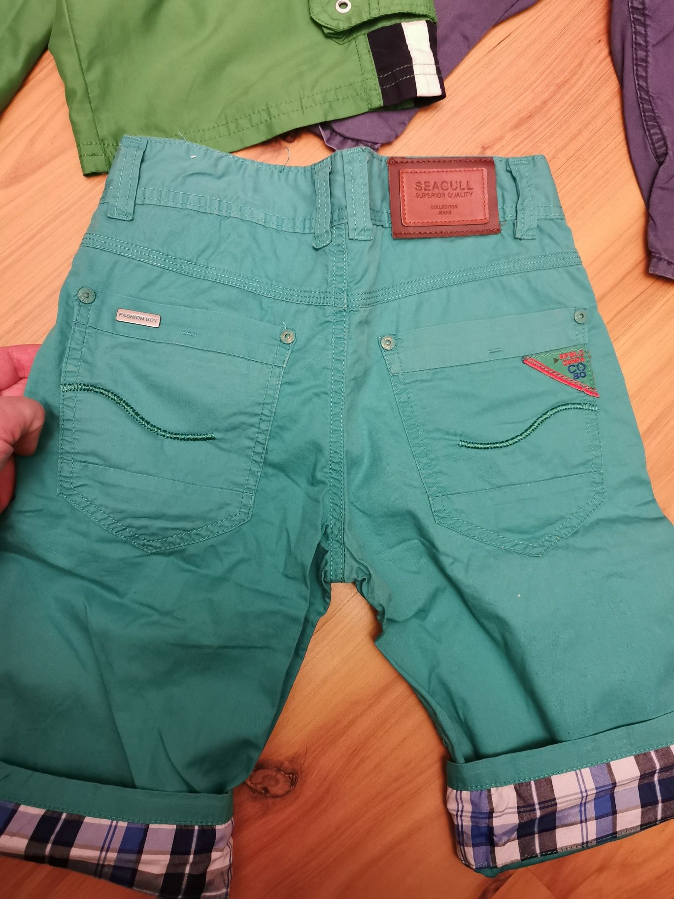 Spodenki letnie 3 sztuki, bawełna