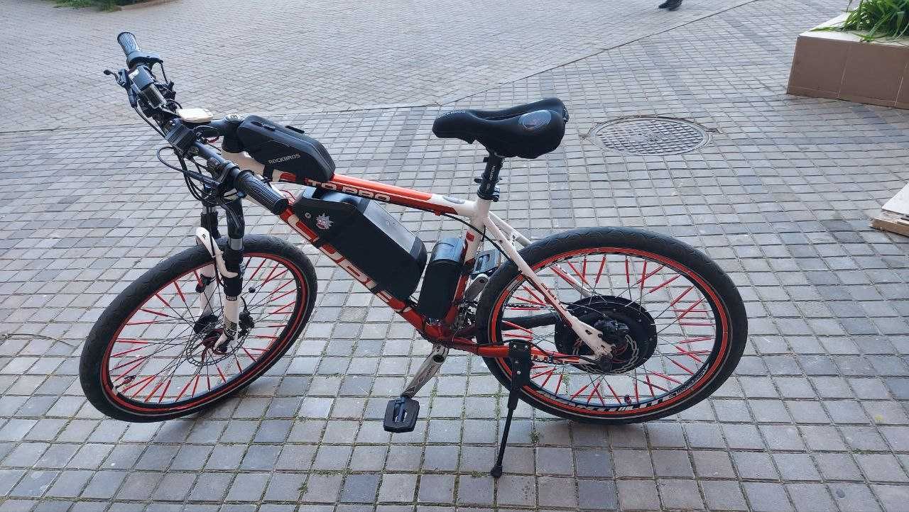 Электровелосипед 48v 1kw 20mAh. На базе CUBE LTD PRO