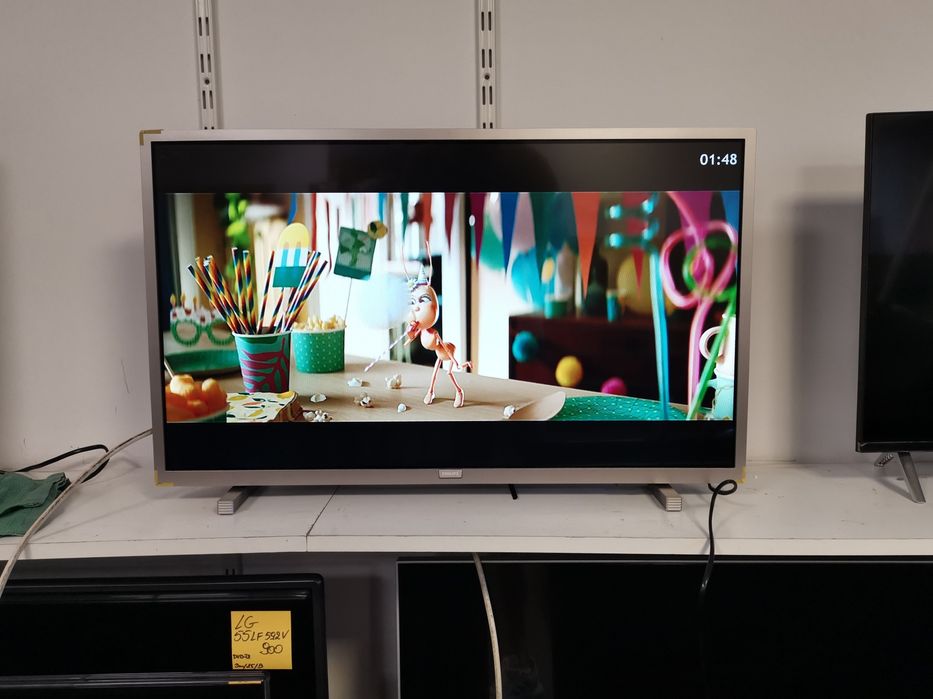 Philips 32 cale HD Ready DVB-T2 HEVC USB HDMI 32PHS5525 gw3m telewizor