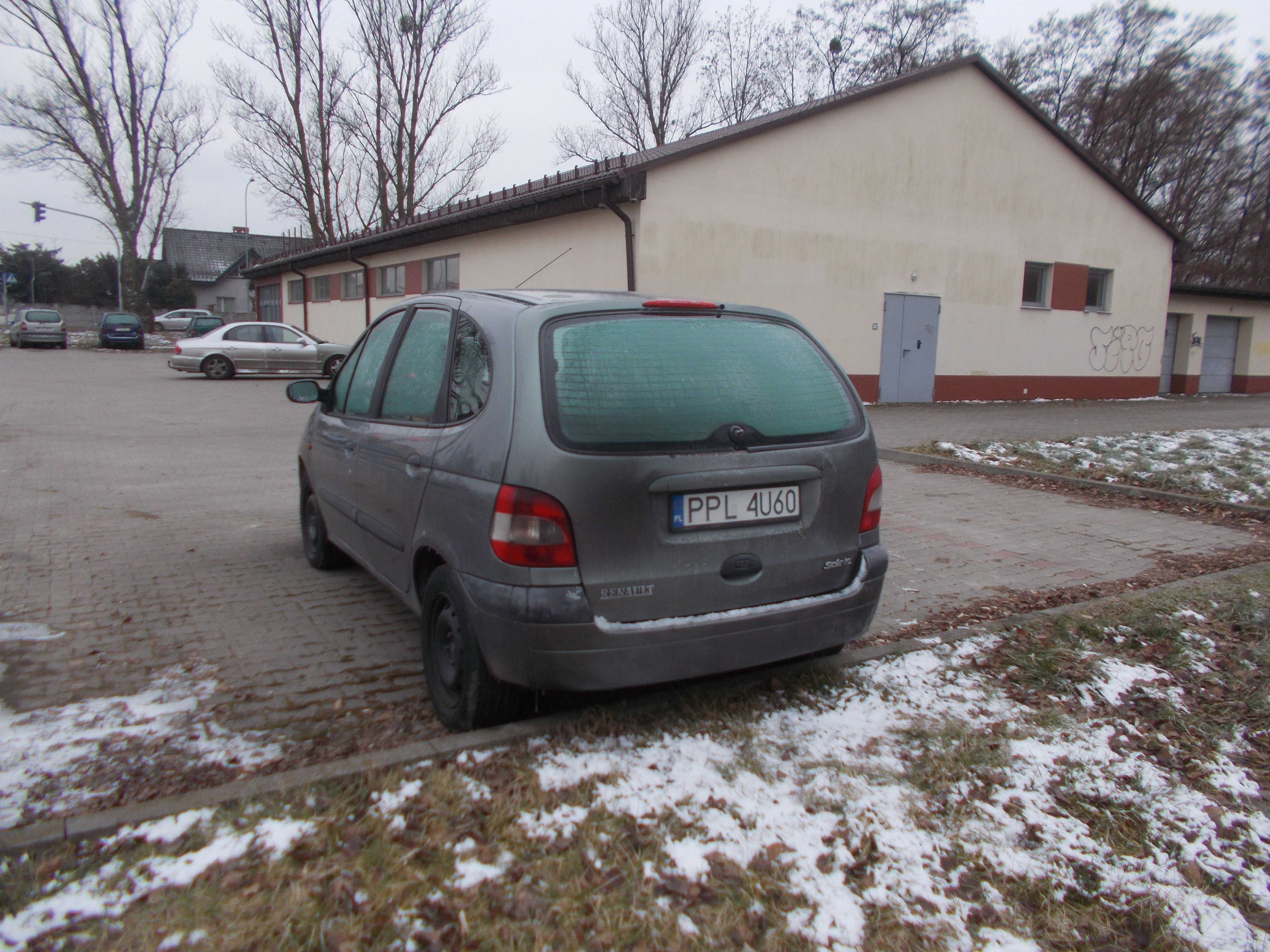 Belka Tylka Renault Scenic 1 LIFT Kompl Demontaz zawieszenie OŚ tylna
