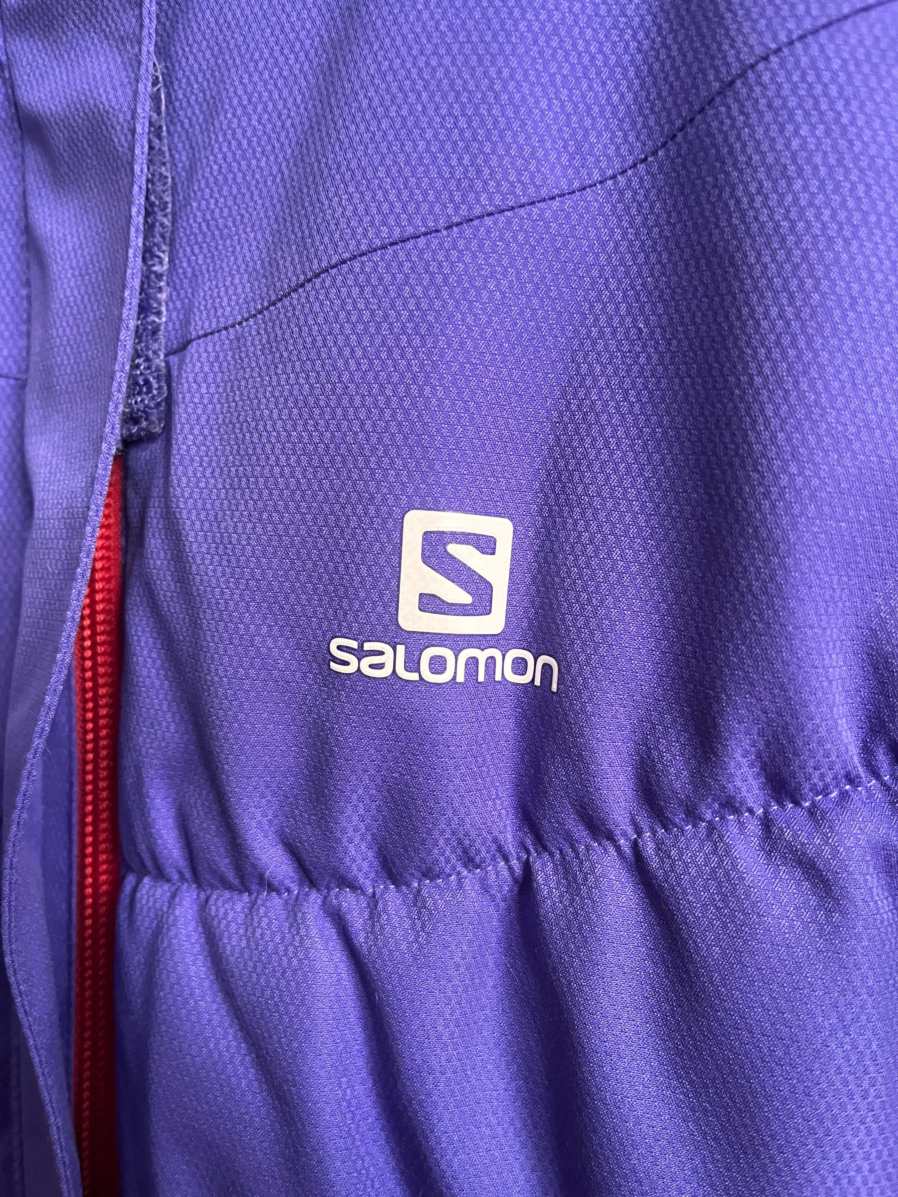 Damska zimowa kurtka puchowa Salomon AdvancedSkin Dry - rozmiar M