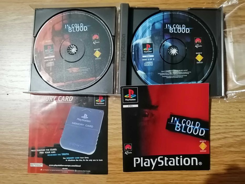 Jogo Playstation 1 - in cold blood