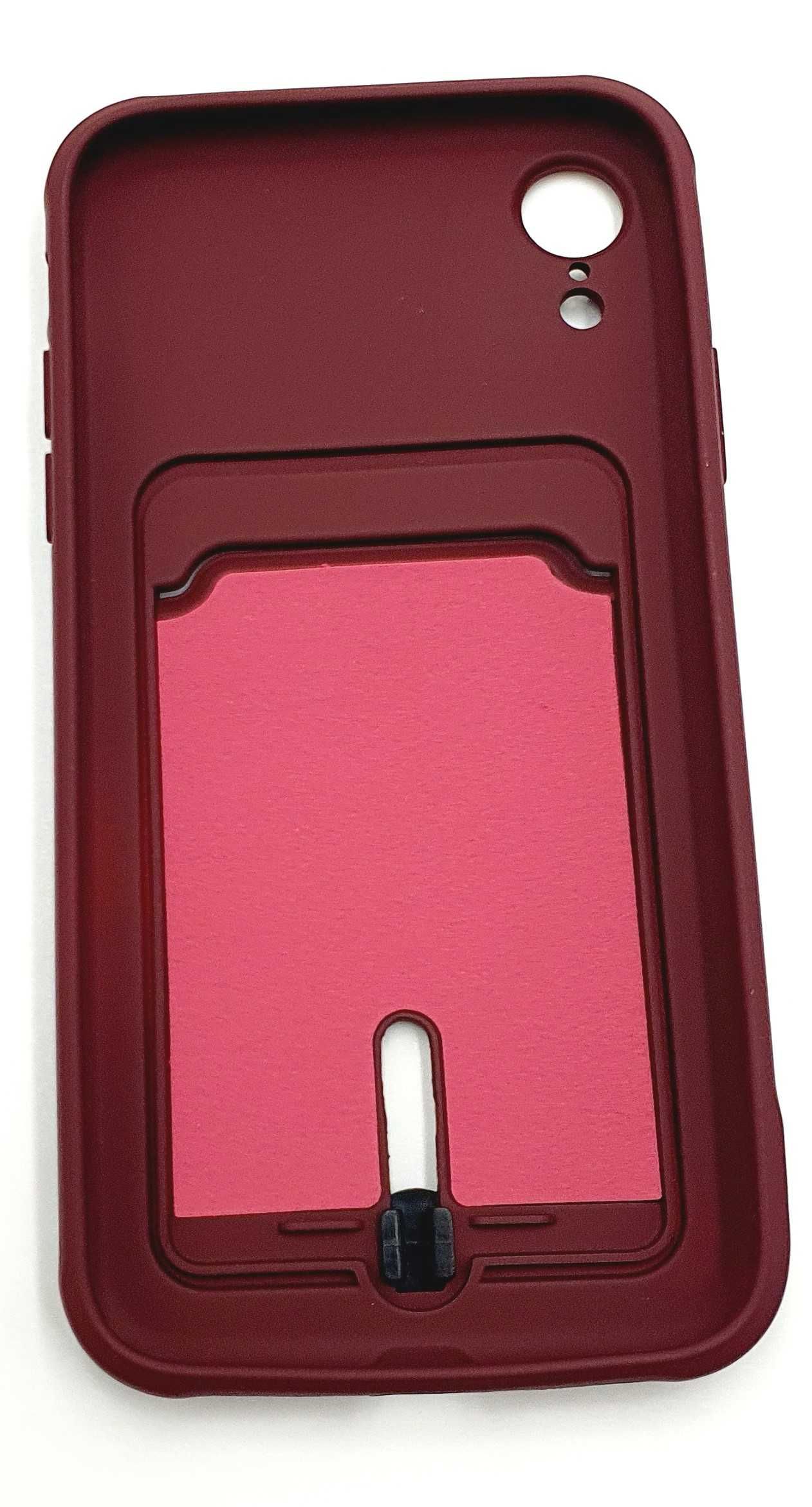 ETUI PANCERNE CASE do Iphone XR 6,1 cala bordowe WYSYŁKA 24h