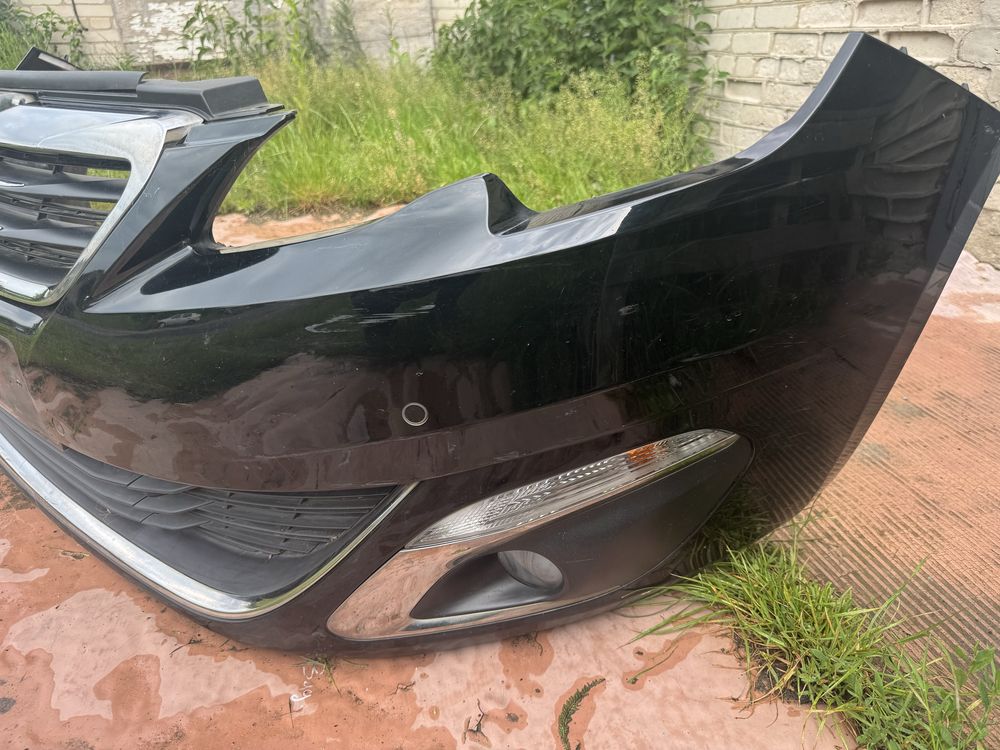 Бампер Пежо 308, Т9,Peugeot 308sw,чорний(KTV)