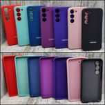 Чехол Silicone Case на Samsung S23/ S23 Plus Микрофибра. Софттач