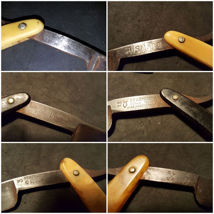 navalha barbeiro maquina antiga