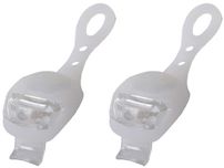 Oświetlenie rowerowe lampki 2 led przód rower 2szt silikonowe