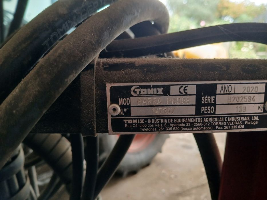 Barra de deserva tomix