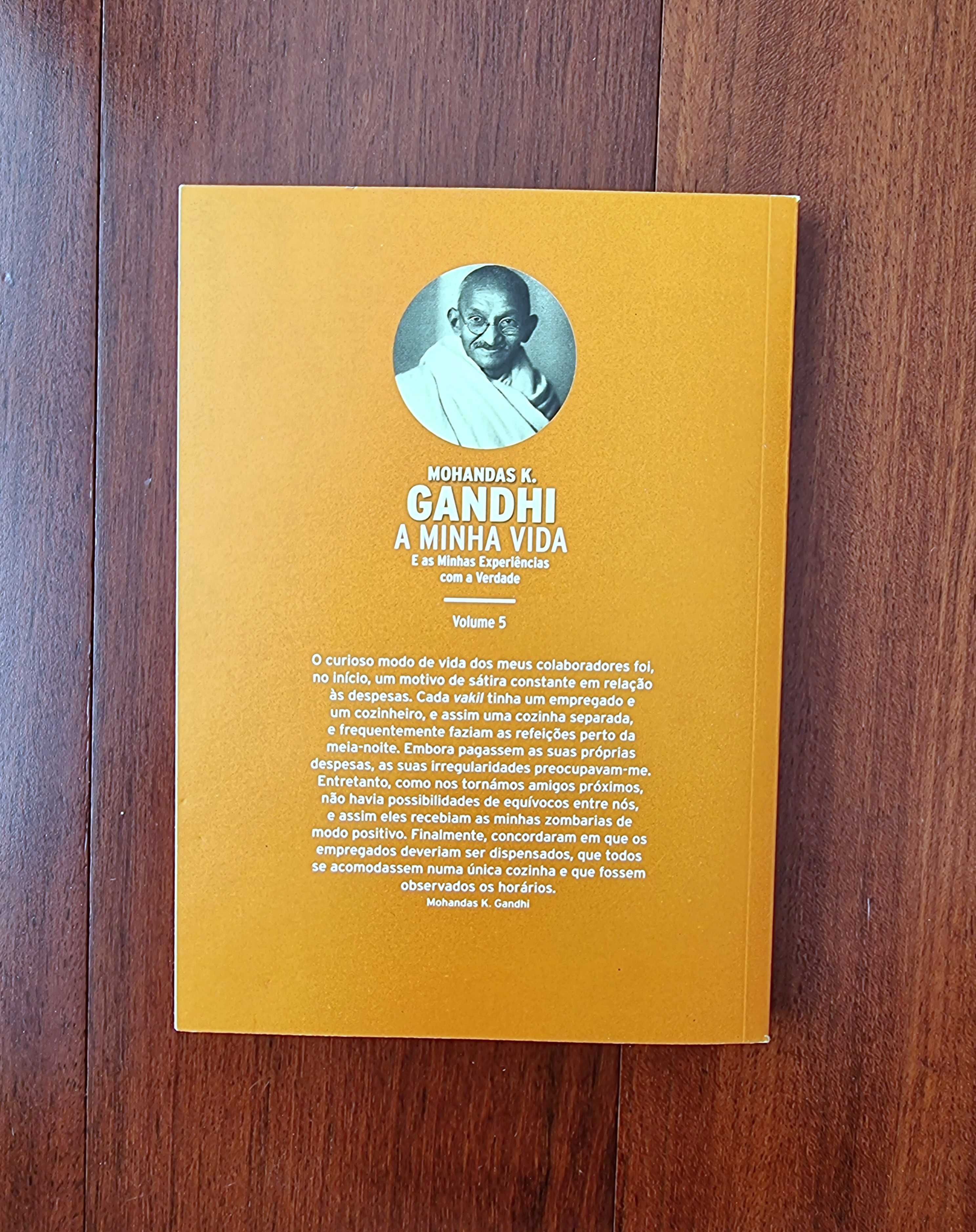 Livro "A Minha Vida e as Minhas Experiências com a Verdade V5", Gandhi