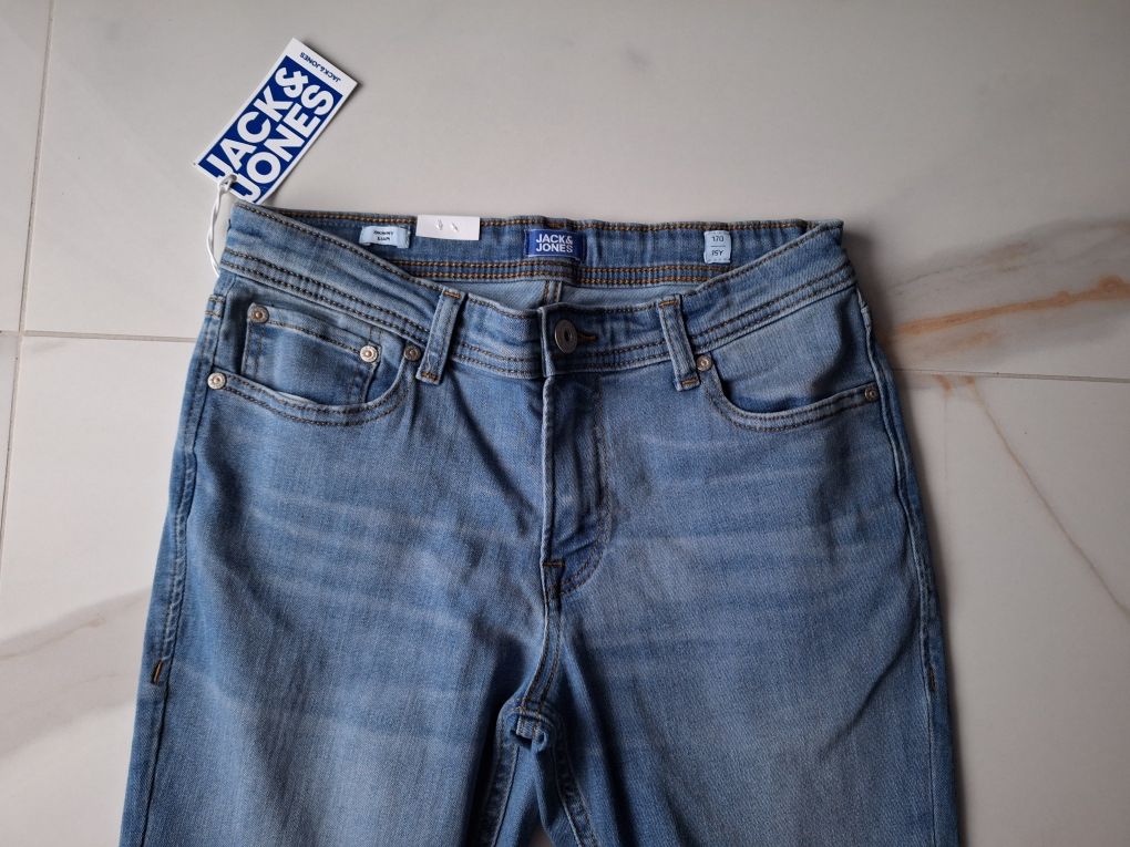 Spodnie jeans s rurki meskie