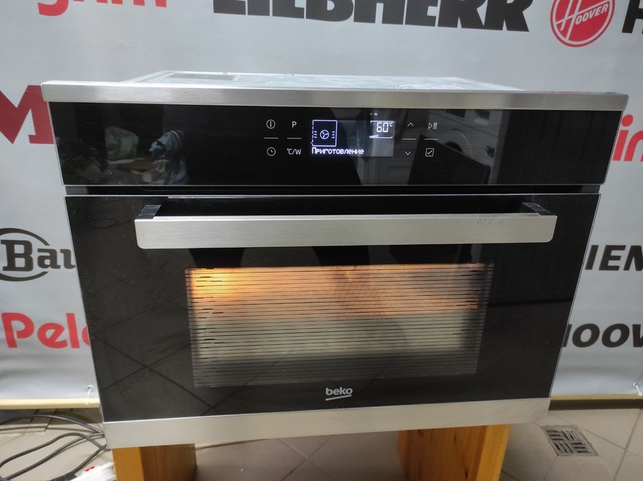 2в1 духовка микроволновка Beko