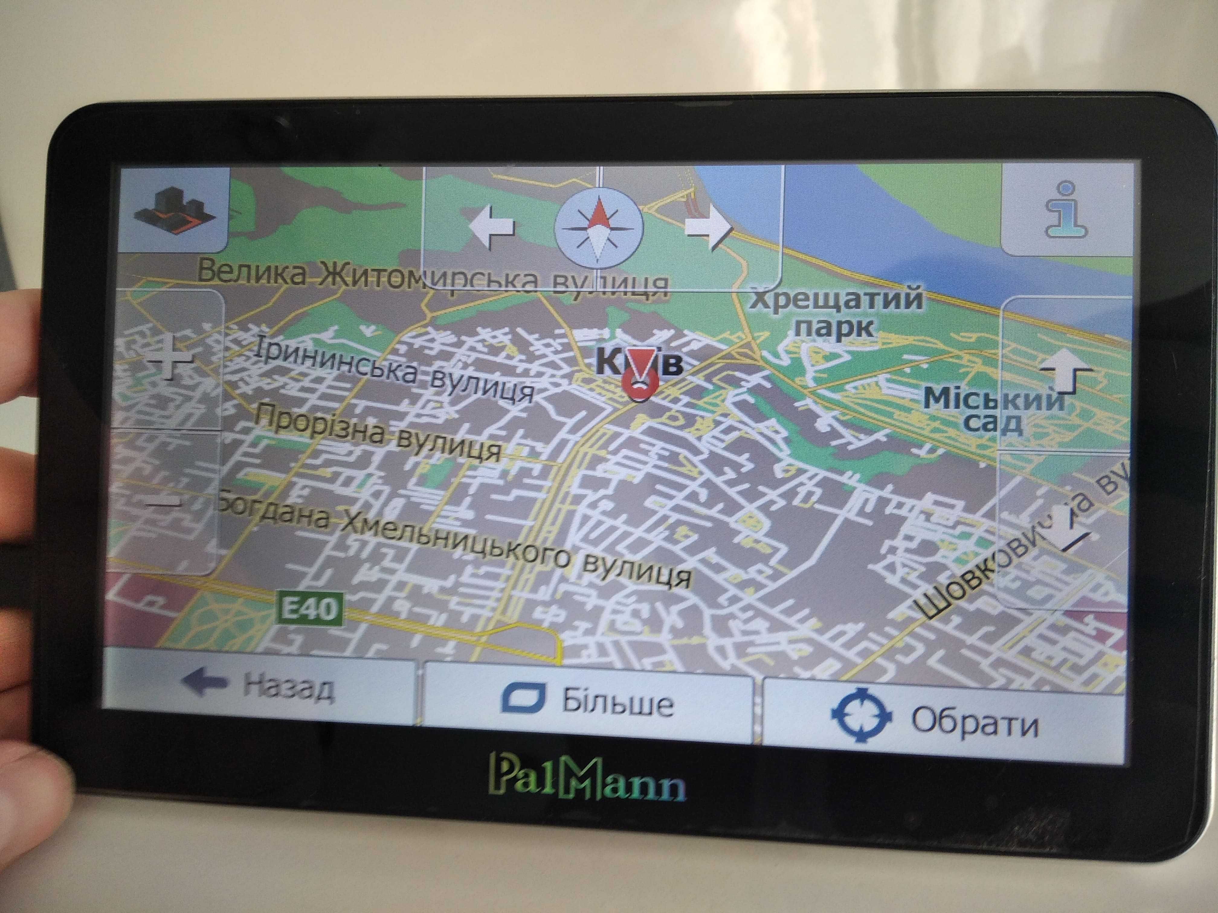 GPS навігатор PallMan 7''. TIR / ADR Європа +Україна! Свіжі карти 2024