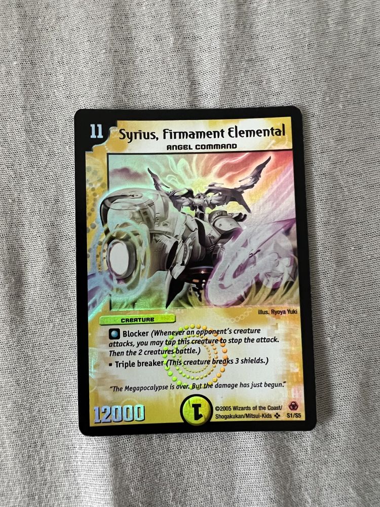 Duel Masters Syrius, Firmament Elemental DM05 Holo