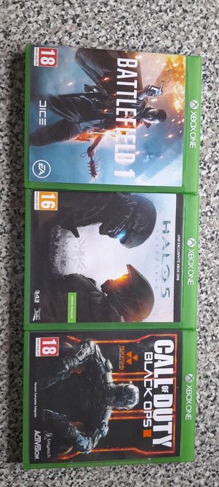 Halo 5/Call of duty black ops 3/Battlefield 1 Xbox one
