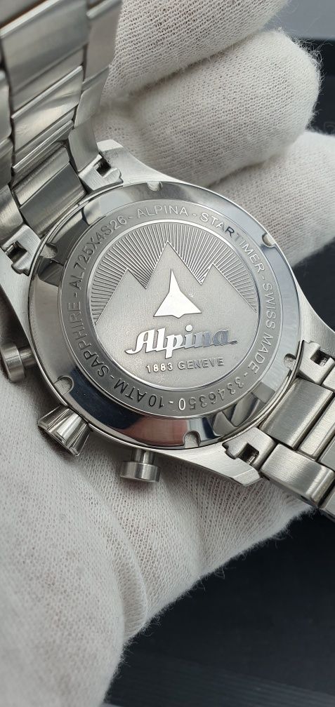 Alpina Startimer Pilot Automatic Chronograph - VALJOUX - AL-725B4S6B