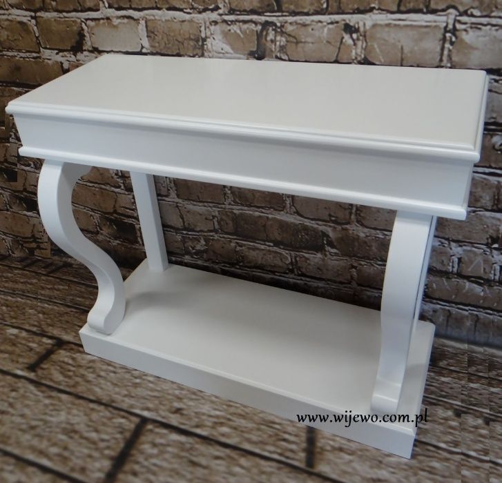 KONSOLA DREWNIANA STOLIK SALON stylowa producent na wymiar