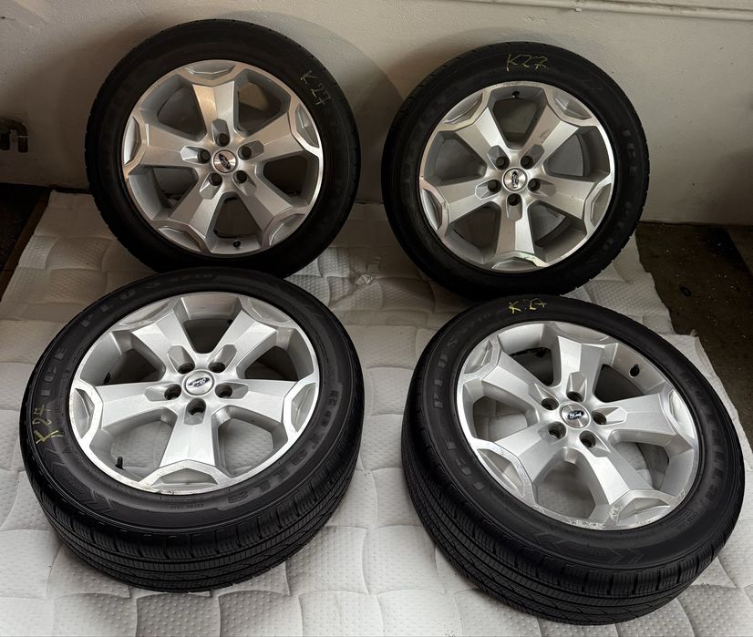 Koła allu Ford OE ET 52,5 7,5jx18” 5x108 opony Rottalla 235/50R18 Kuga
