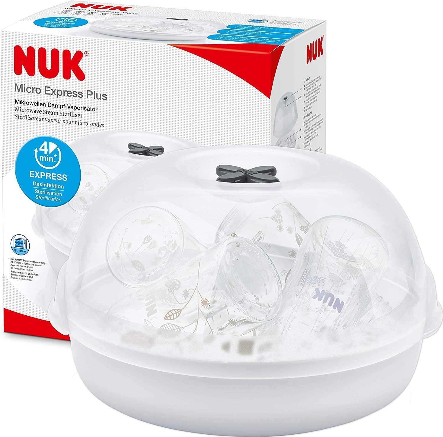 NUK Micro Express Sterylizator mikrofalowy parowy