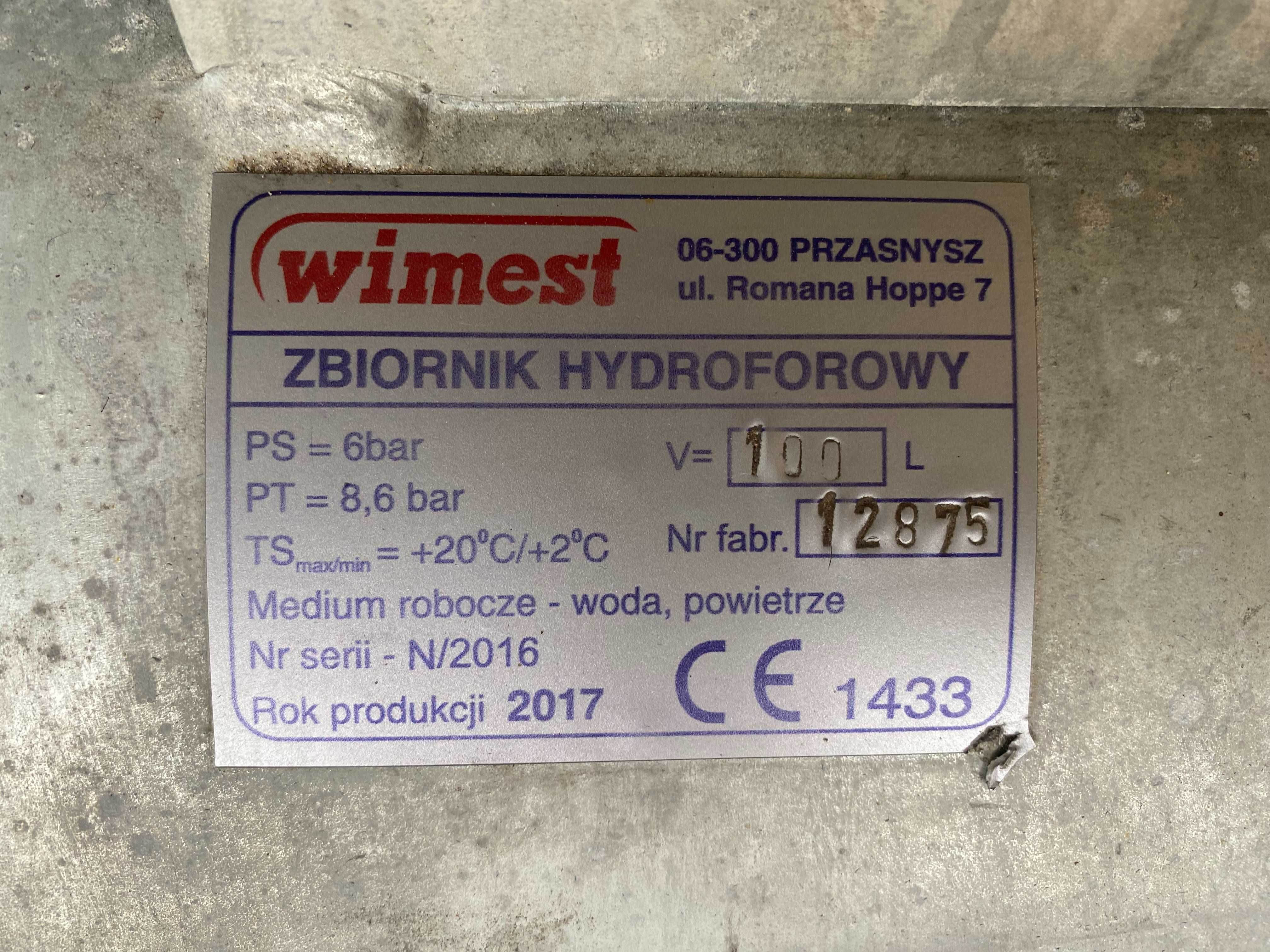 Automat wodociągowy ocynkowany - hydrofor