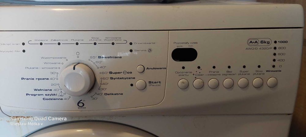 Pralka Whirlpool używana