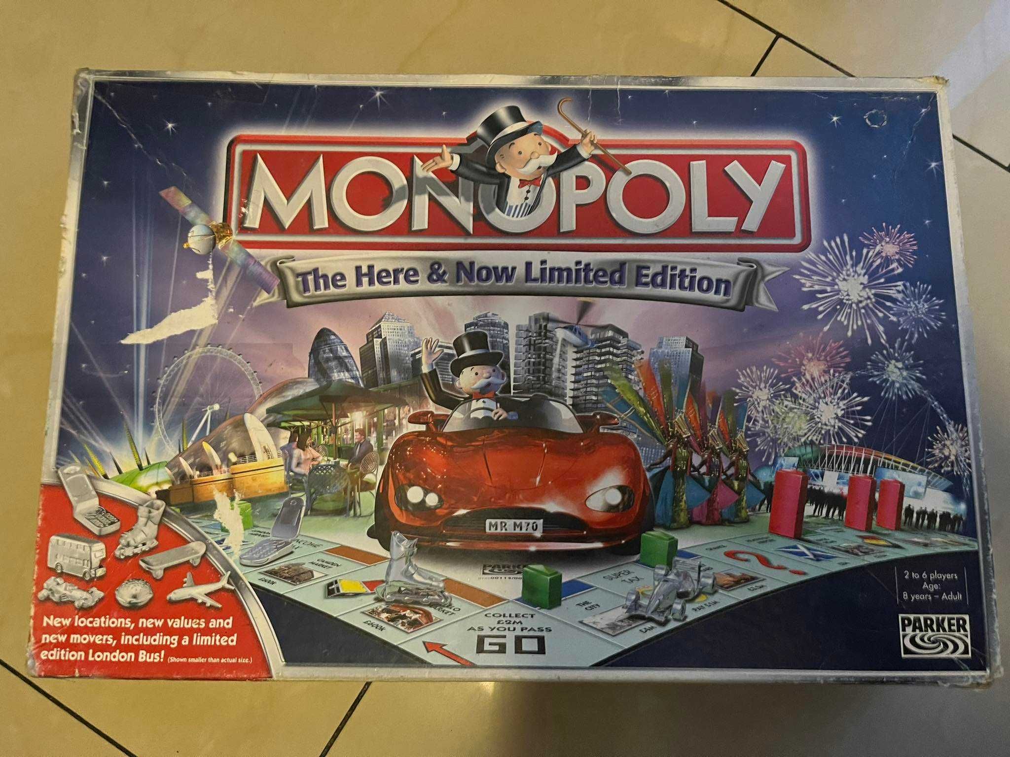 Gra Monopoly Parker The Here & Now Limited Edition