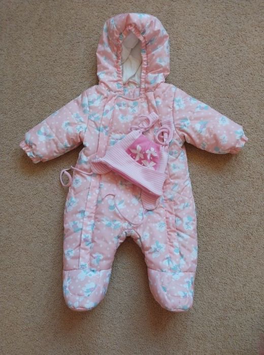 Комбінезон весняний дитячий для дівчинки демісезонний 62 розмір