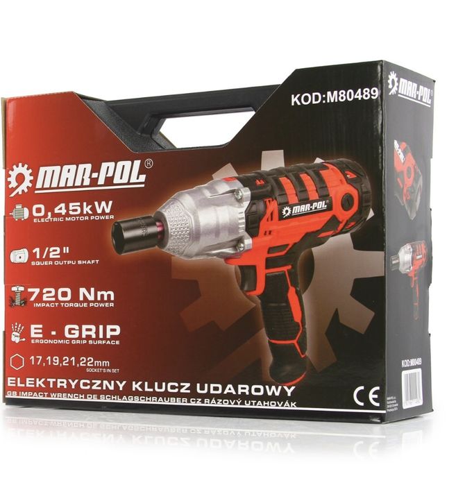 Klucz elektryczny udarowy 1/2"