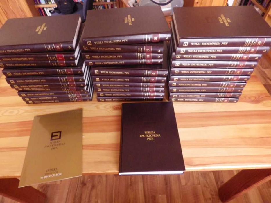 Wielka Encyklopedia PWN, 31 tomów. Komplet + CD-ROM