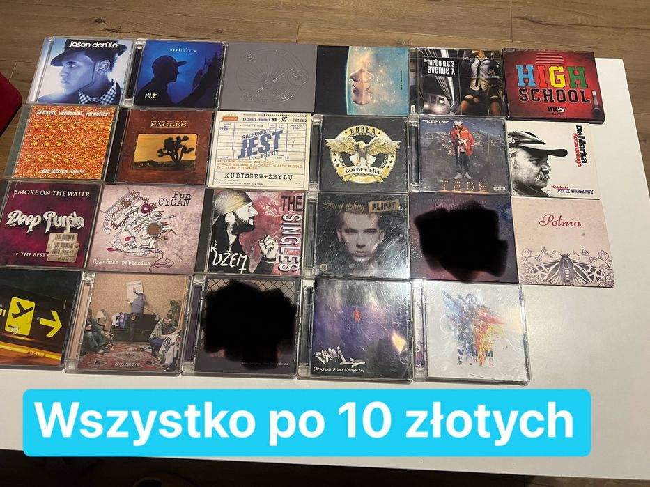 Płyty cd rap hip hop muzyka bro wena kali paluch vnm tetris tede
