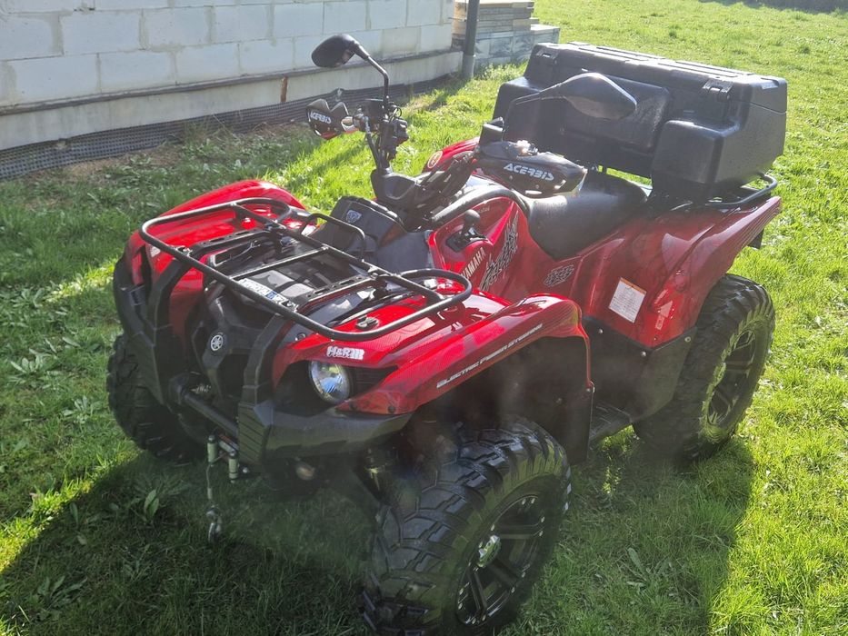 Yamaha Grizzly Special Edytion 550/700 ESP Wspomaganie/Homologacja
