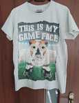 M koszulka t-shirt pies piłka nożna 3d mega nadruk