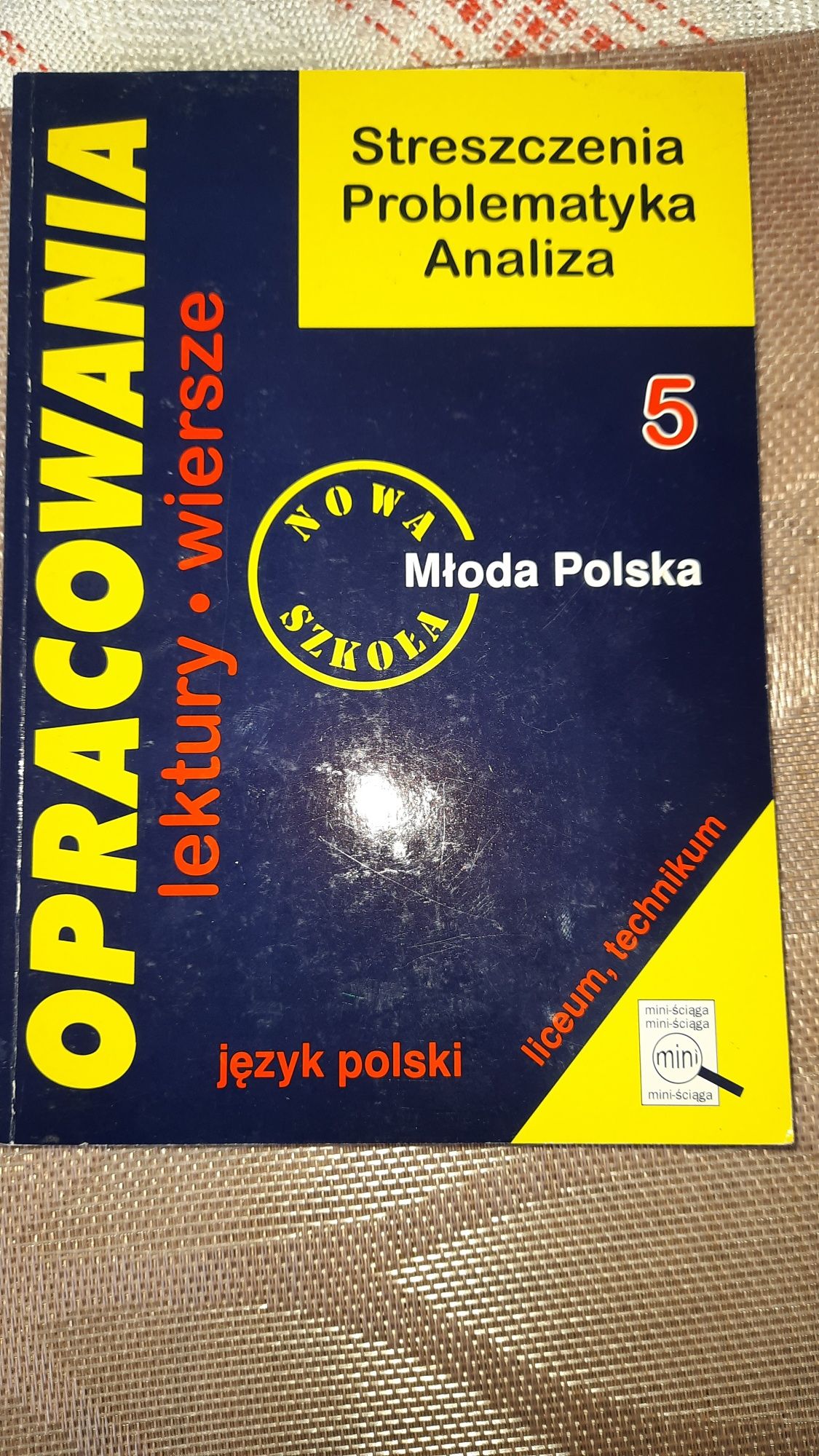 Opracowania lektury, wiersze 5 części