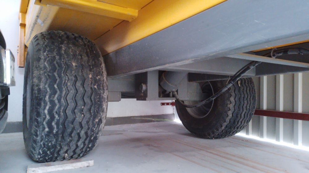 Przyczepa budowlana skorupowa Metal-Fach 5T