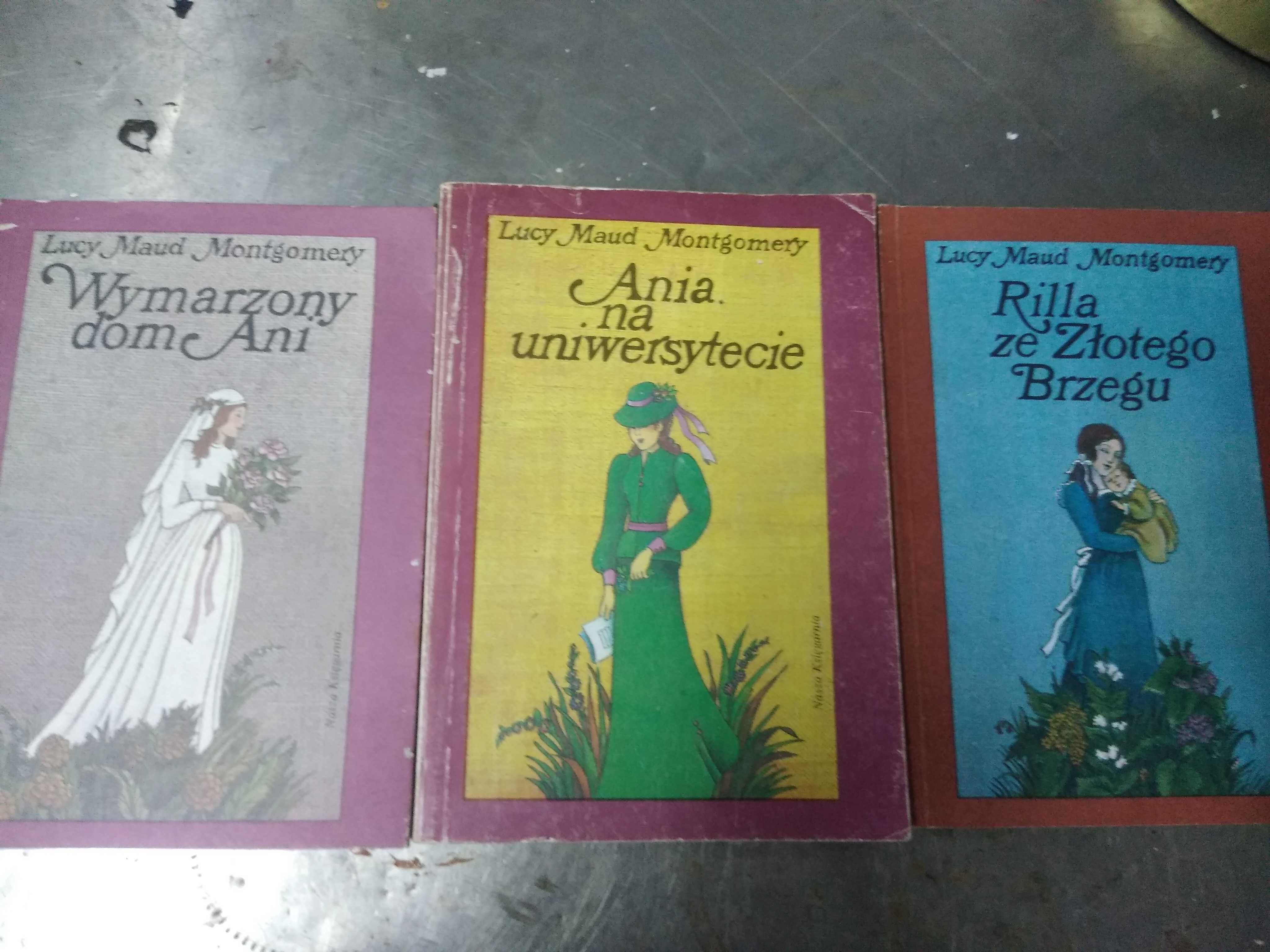 Montgomery  książki z serii Ani z Zielonego wzgórza