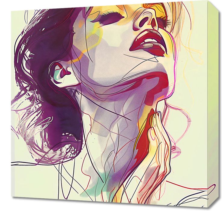 Obraz 50x50cm Płynność