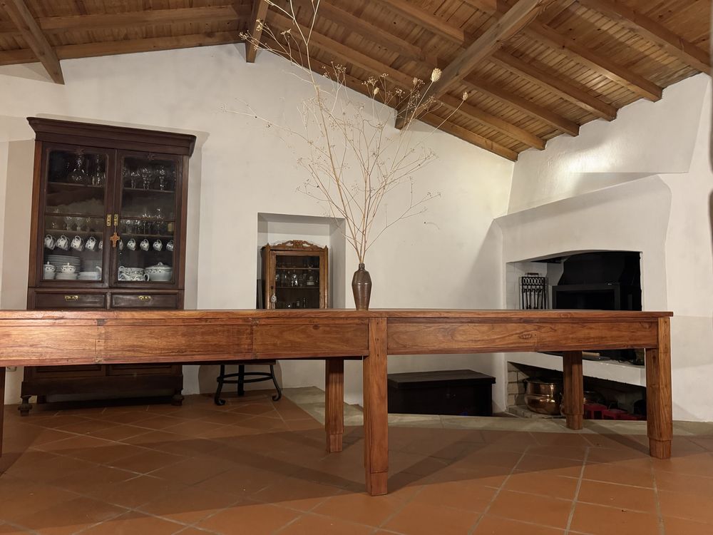 Mesa antiga madeira maciça