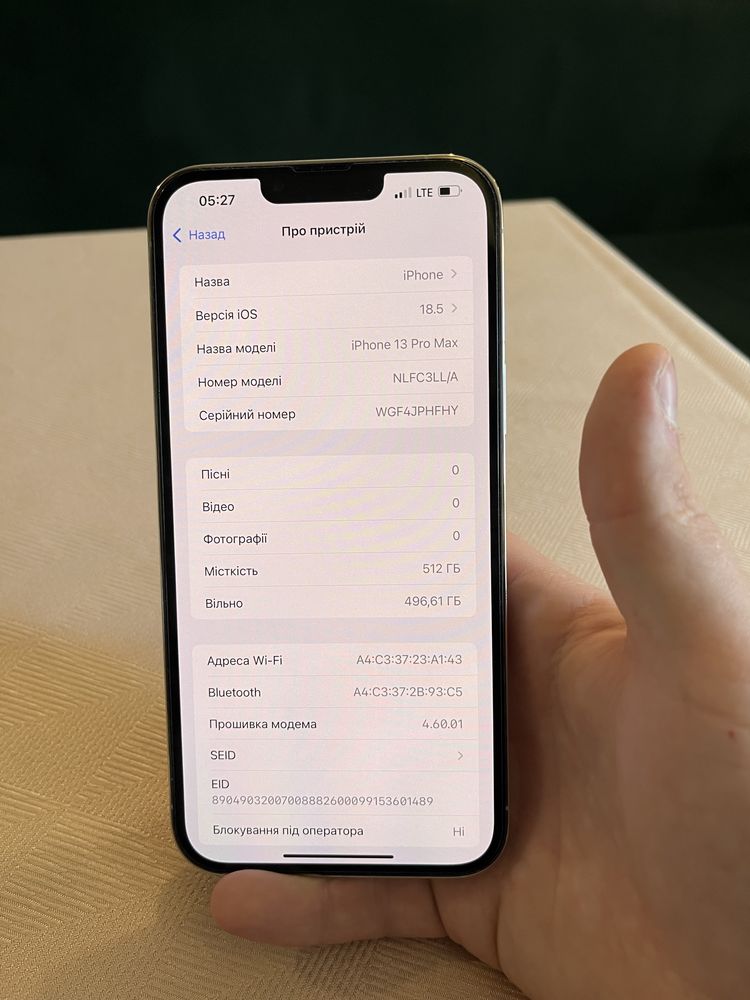 iPhone 13pro max 512 24000 грн
