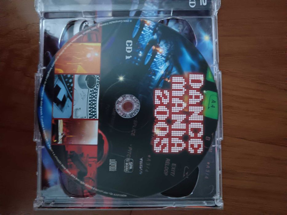 cd original - dance mania 2005 - duplo cd