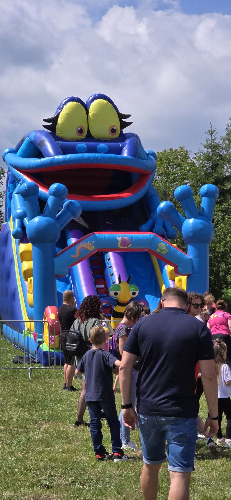 Dmuchańce Karuzela Eurobungee Byk Rodeo