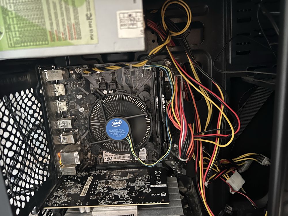 Компьютер игровой ПК i3 9gen, 16 gb ddr4, nvidia 1650 4gb, 450w m2 128
