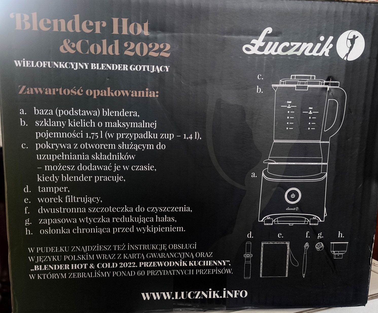 Blender gotujący Hot&Cold Łucznik
