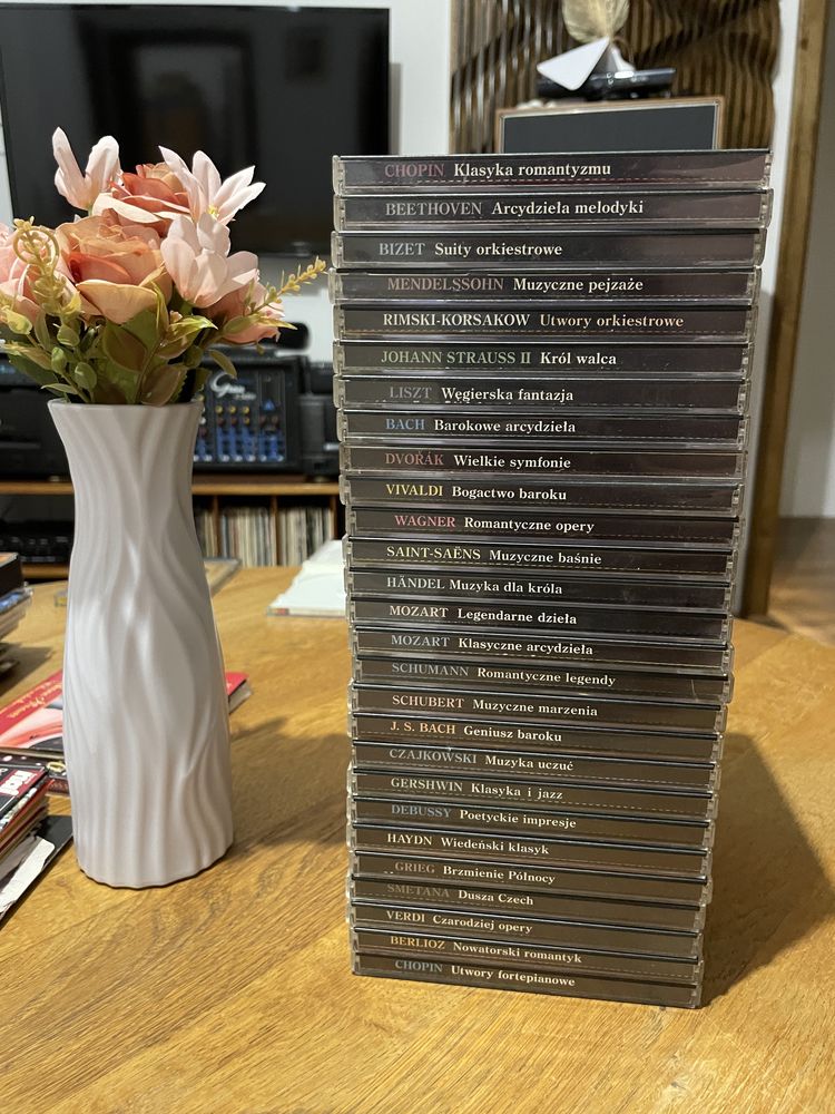 Kolekcja 27 płyt CD Muzyka Mistrzów DDD 1997r KLASYKA