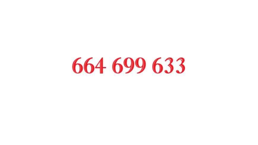złoty numer 664.699.633