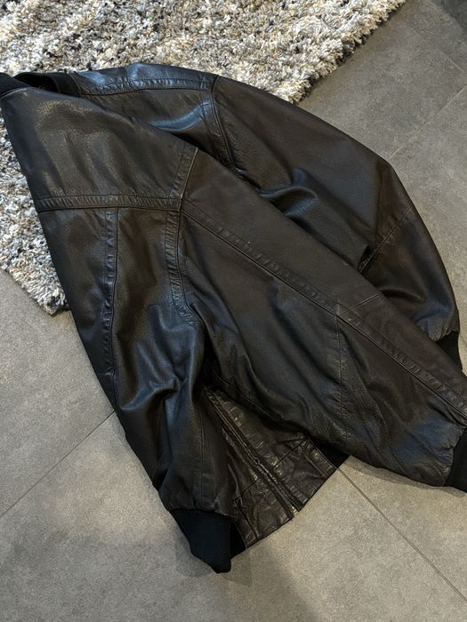 Бомбер шкіряний куртка ма1 бомбер кожанка косуха ма2 vetments balen